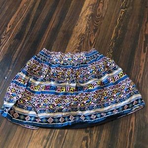 Women’s geometric skirt, size M